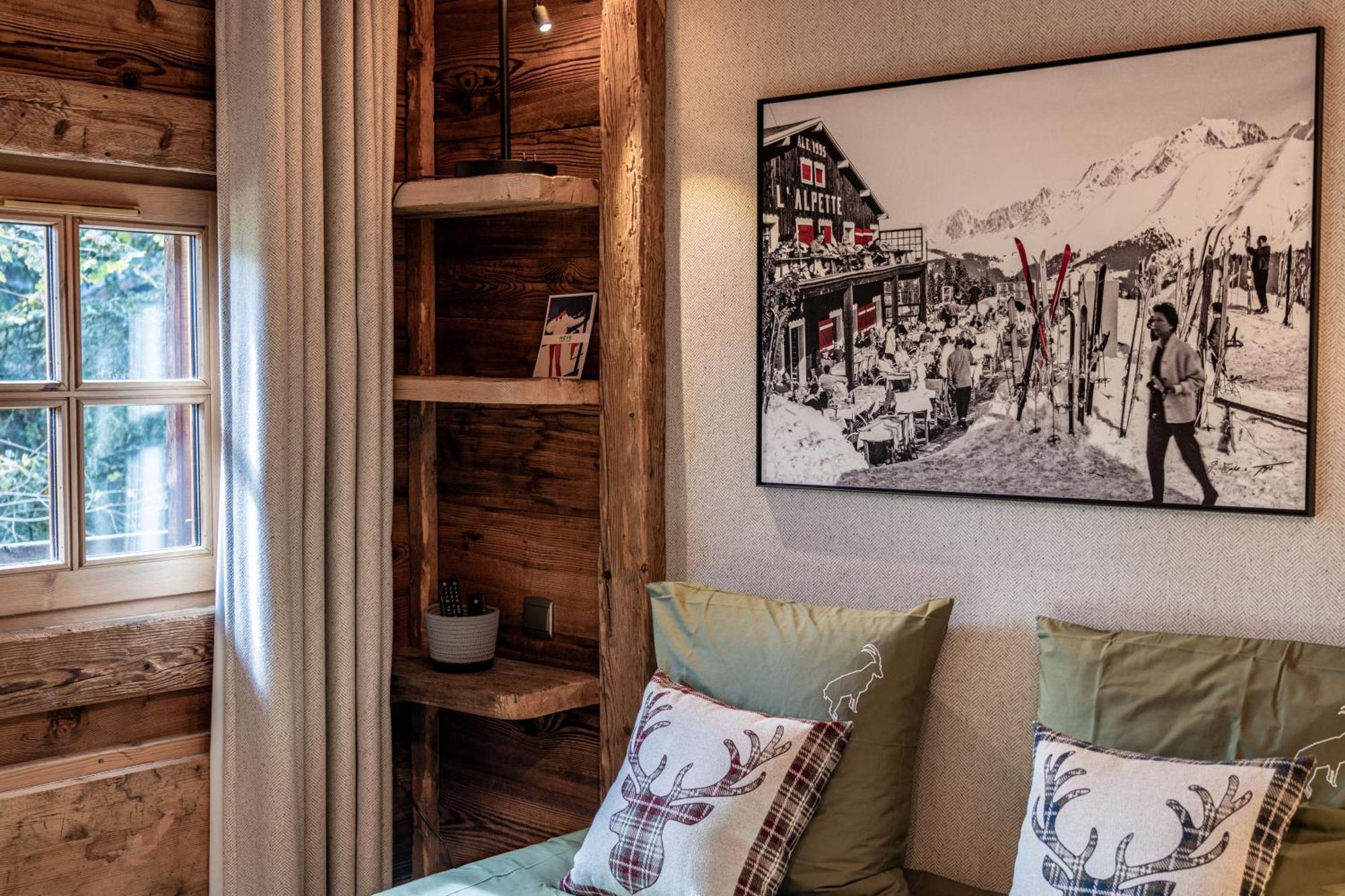 Chalet Mont D'Arbois Ski Et Golf Межев Экстерьер фото
