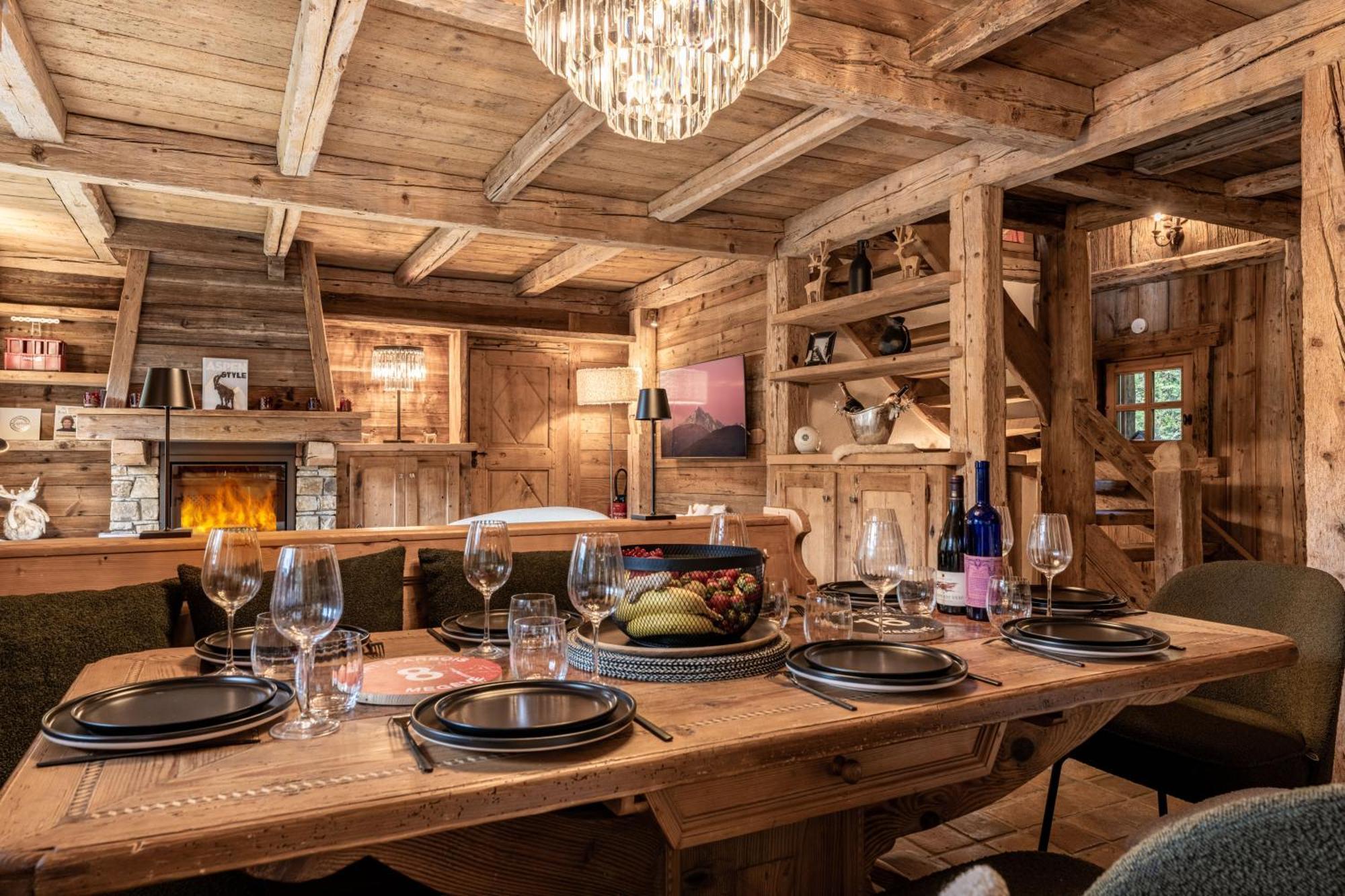 Chalet Mont D'Arbois Ski Et Golf Межев Экстерьер фото