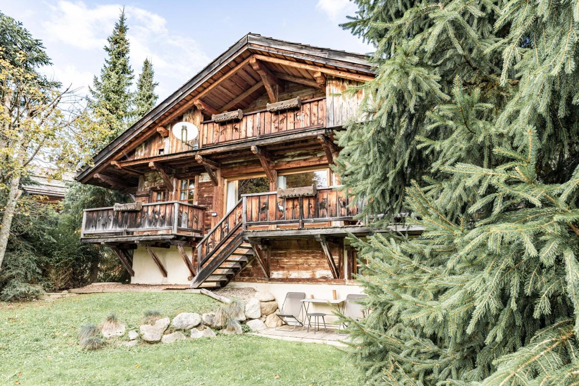 Chalet Mont D'Arbois Ski Et Golf Межев Экстерьер фото
