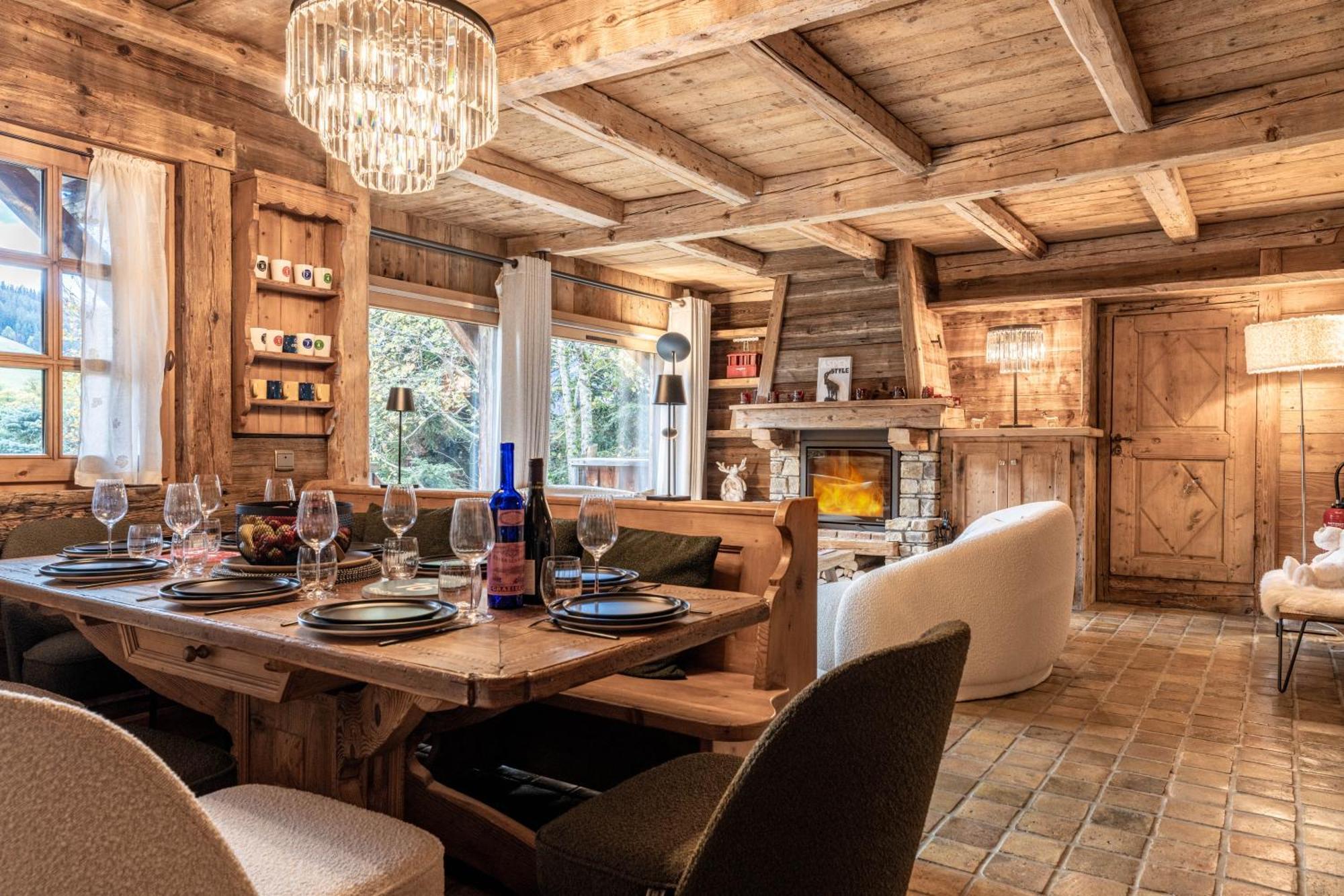 Chalet Mont D'Arbois Ski Et Golf Межев Экстерьер фото